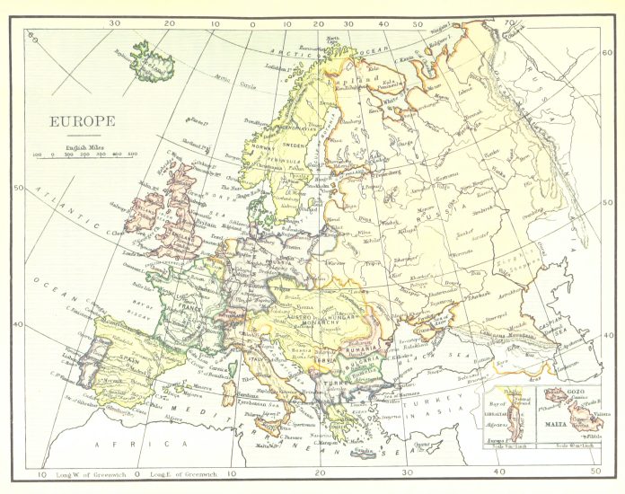 old-map-europe-british-library-AxT4iYcoI2M-unsplash