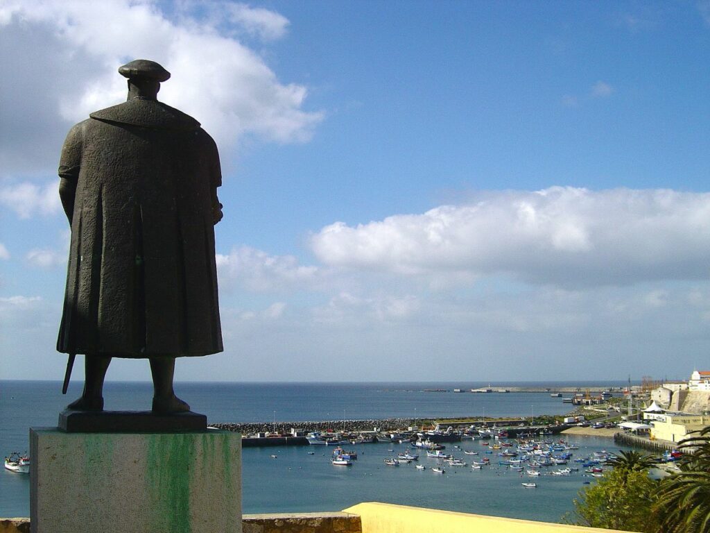 Vasco da Gama Statue Sines Portugal