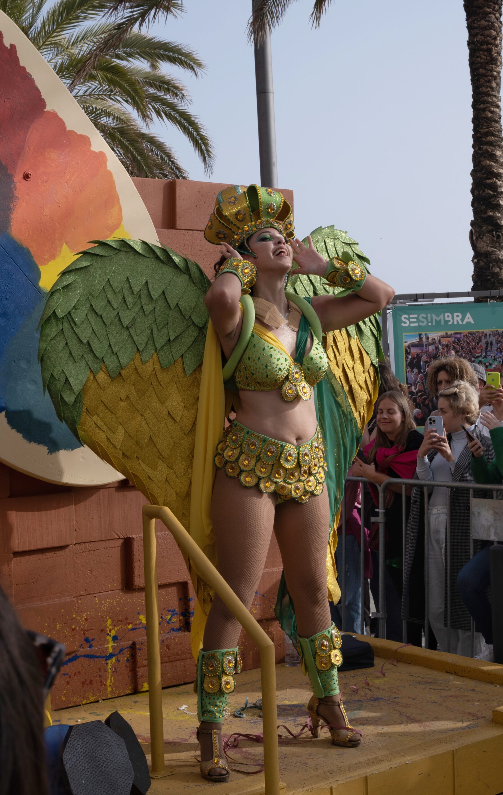 Carnival costume at the Portuguese carnival parade in Sesimbra, 2023