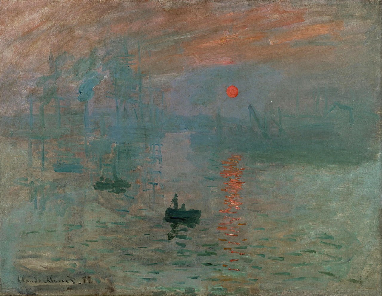 Claude Monet's Impression, Sunrise exhibited in Lisbon; August events