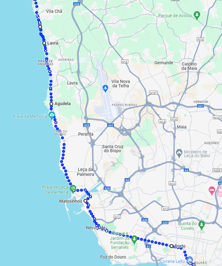 Camino Portugues - the Litoral Way