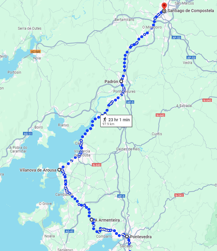 Camino Portugues - the Spiritual Variant